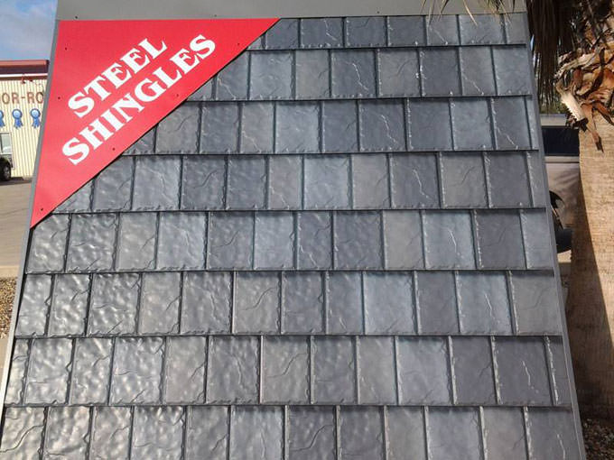 brenham roofing company has steel shingle demos 