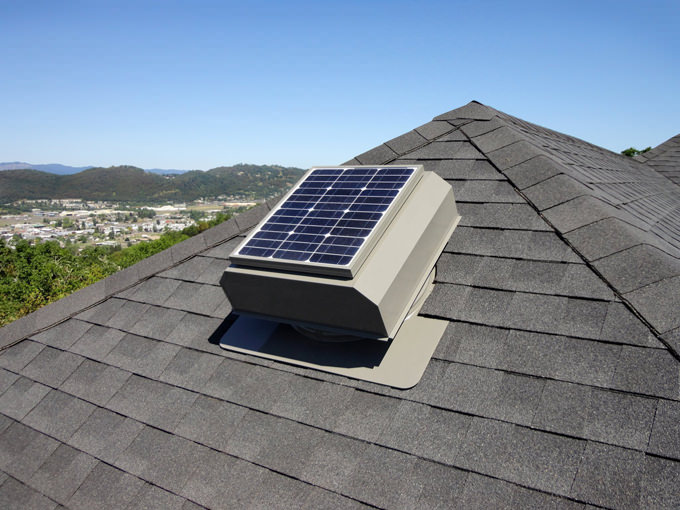 AtticBreeze System - Solar-powered Venitillation System