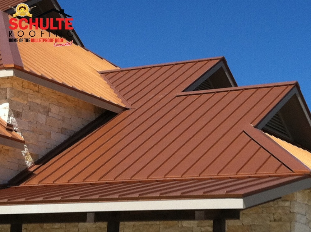 Standing Seam - FF150 Metal Panel Roof by Schulte Roofing a College Station Roofer