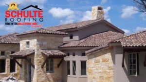 Schulte Roofing Claymex 2 tiles on new custom home