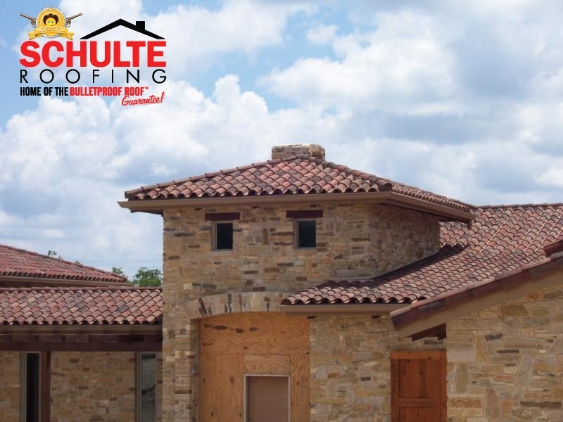 Claymex Tile Roof by Schulte Roofing a College Station Roofer