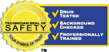 College Station roofer Technician Seal of Safety