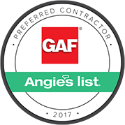 Schulte Roofing is a Preferred Contractor by Angie's List