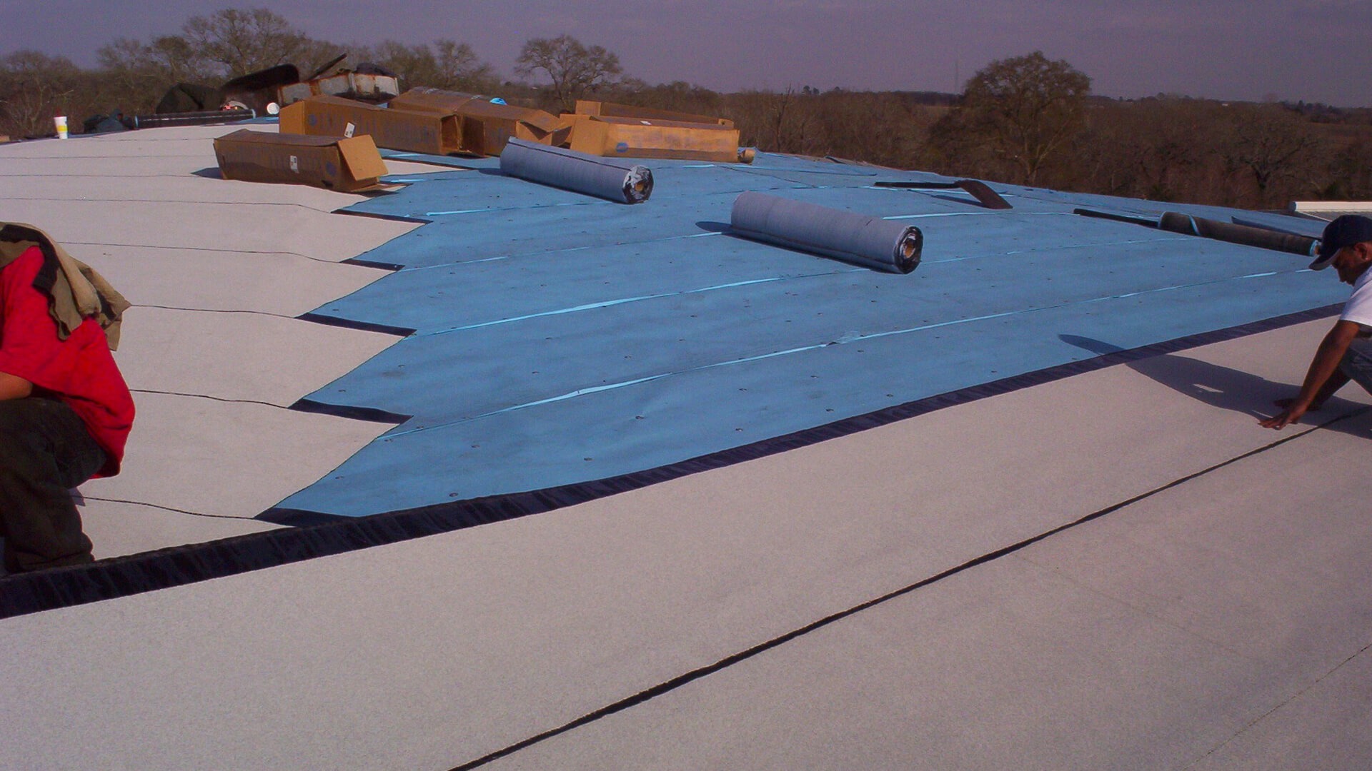 Modified Bitument Roof - Schulte Roofing