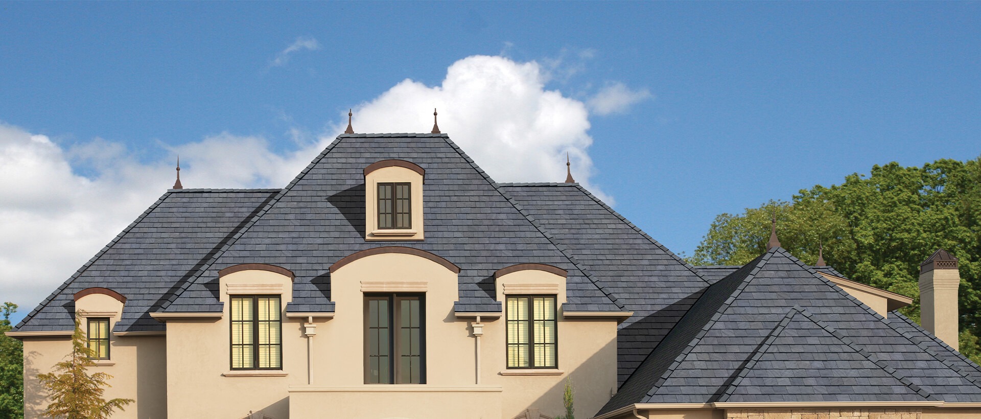 Slate Roofing from a Woodlands Roofer