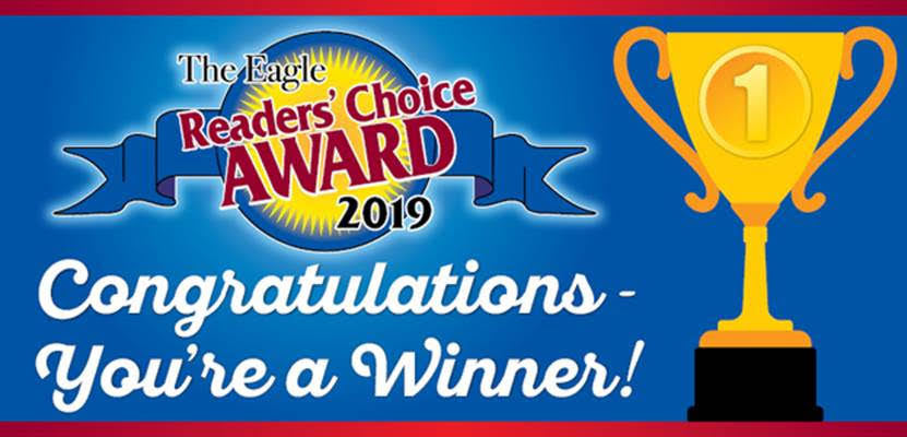 The Eagle Readers' Choice Award Winner - Schulte Roofing