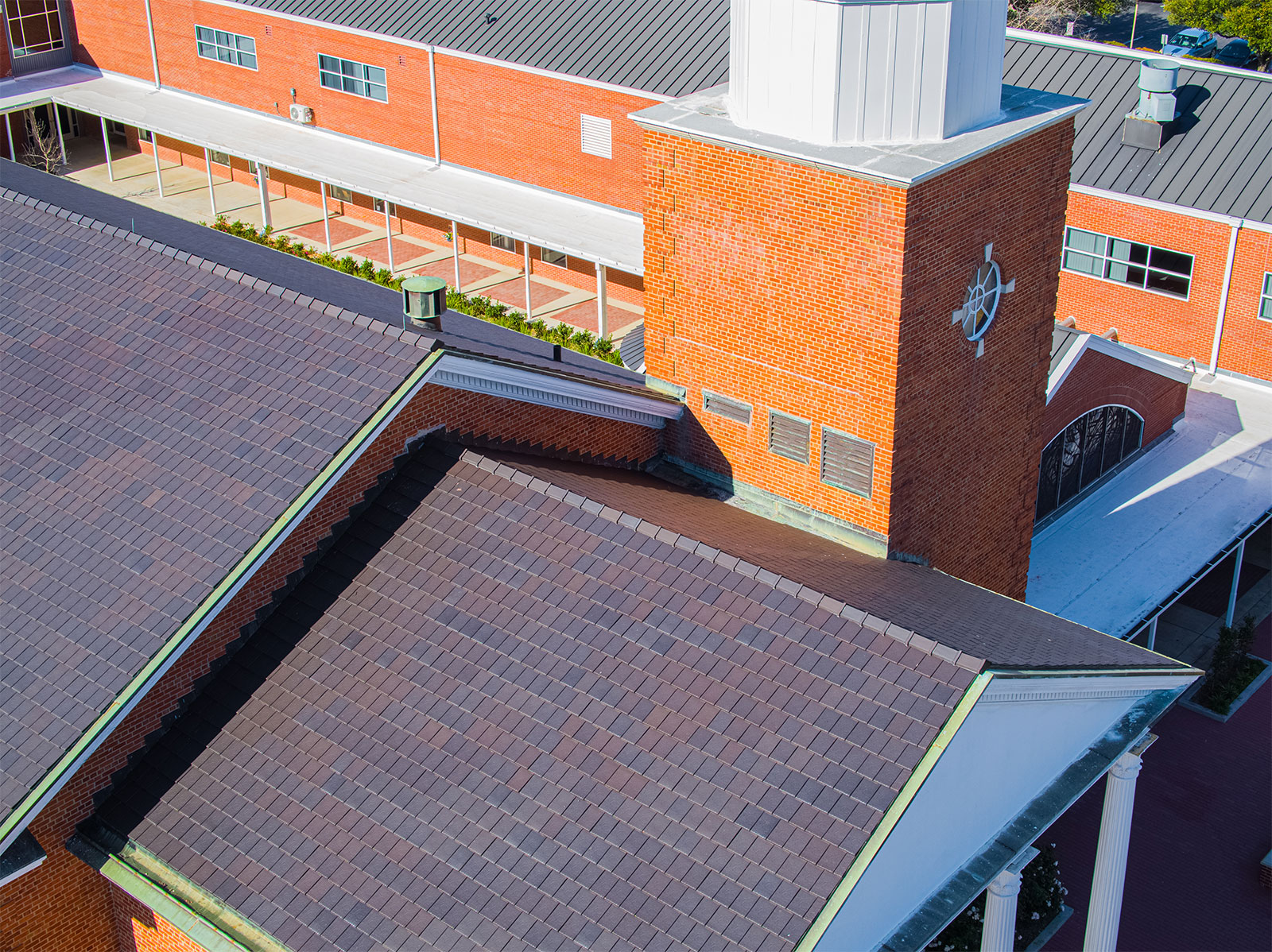 St. Marys Catholic Center - Ludowici Clay Tiles - Schulte Roofing®