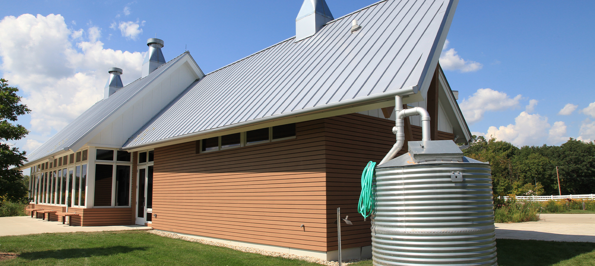 Rooftop Rainwater Collection System Sizes